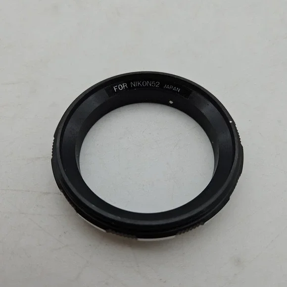 52mm NIKON BAYONET MOUNT Lens Adapter Ring F - Made in Japan‎