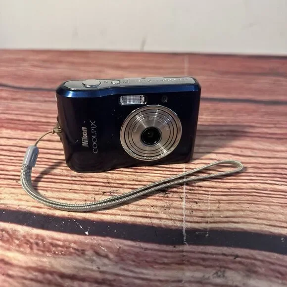 Nikon Coolpix L18 8MP 3X Zoom Compact Digital Camera Blue - Parts