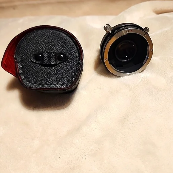 Rare Vintage Chelsea Auto Tele Converter 2X For Nikon Lens w/ Case & Rear Cap
