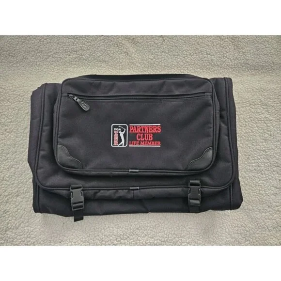 Golf PGA Tour Partners Club Life‎ Member Tri Folding Garment Bag Storage Brand