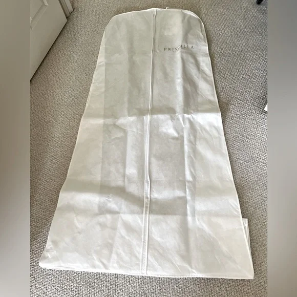 “Priscilla of Boston” Wedding Bridal Gown Garment Bag or Bridesmaid Gown Bag