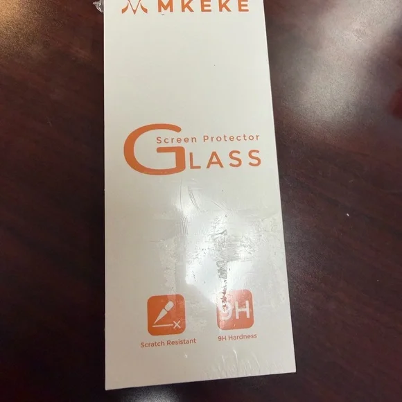 MKEKE Screen Protector Glass for IPhone 17/16 Pro