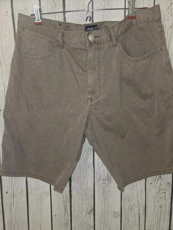 Johnnie-O Men’s Tan Khaki Stretch Shorts Size 36 Coastal Prep Golf