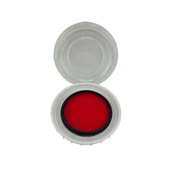 Nikkor R60 52mm Red Filter Lens‎ with Nippon Kogaku Tokyo Case