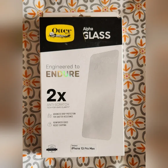 OtterBox Alpha Glass Screen Protector for iPhone 13 Pro Max