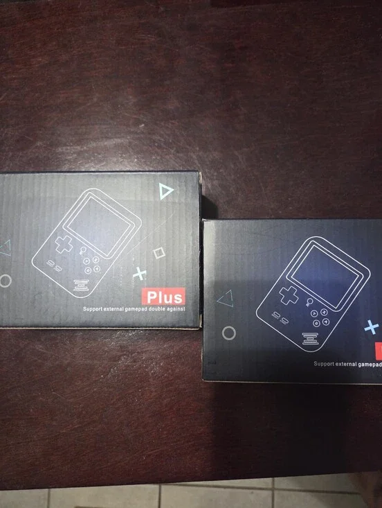 Plus Handheld Retro Game Console - Black