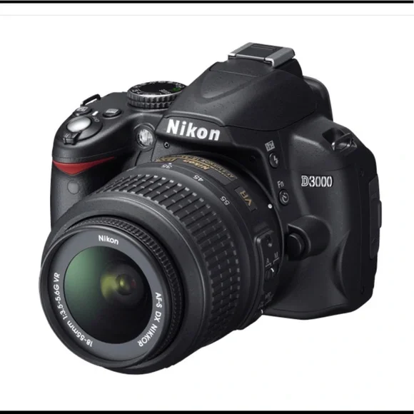 Nikon D3000 Camera + Plus