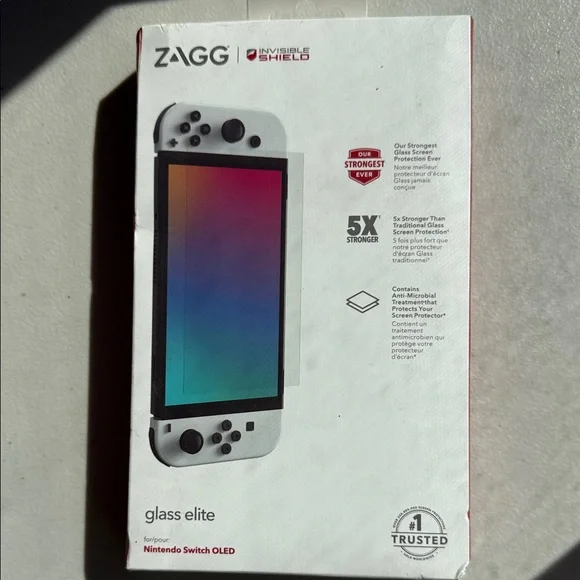 ZAGG InvisibleShield Glass Elite for Nintendo Switch OLED