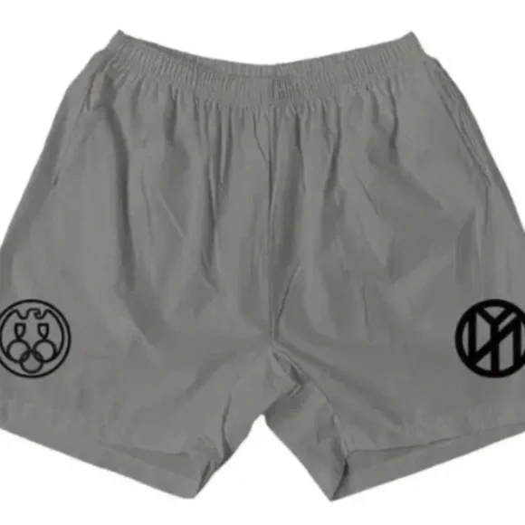 Mocha NEW YZY Yeezy Gosha Nylon Shorts FW24 Grey SH-01 03 Size 3