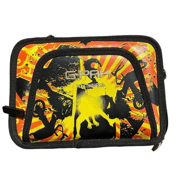 Nakiworld G-Pak Carrying Case Nintendo DSi/Lite 32 Slots BMX Orange No Strap
