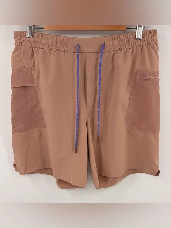Lululemon water repellent hiking short clay pink men’s L outdoor camping