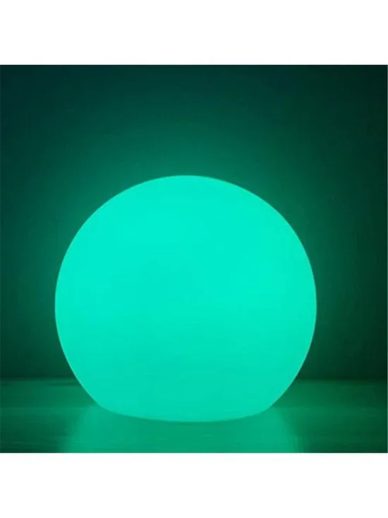LED Ball Light, 6-Inch Rechargeable & Remote Control Globe Lights 16 RGB Colors