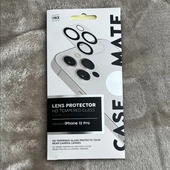 Case-Mate White Lens Protector for iPhone 12 Pro