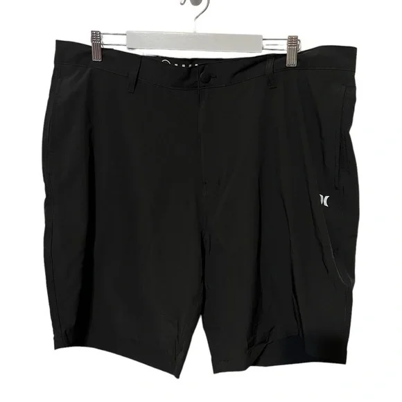 Hurley Black Hybrid Walk Short Quick Dry Size 40