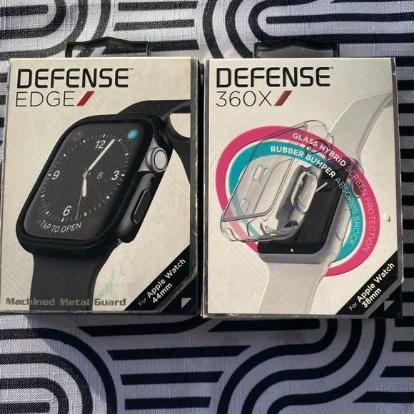 Edge Screen Protector for Apple Watch - Black