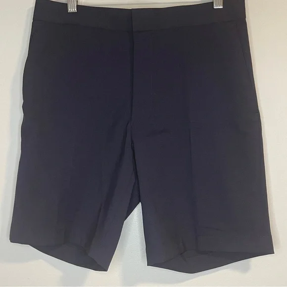 Topman skinny ripstop shorts in Navy