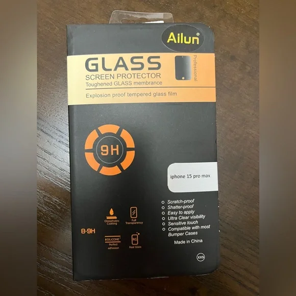 iPhone 15 Pro Max 3 Pack Screen Protector