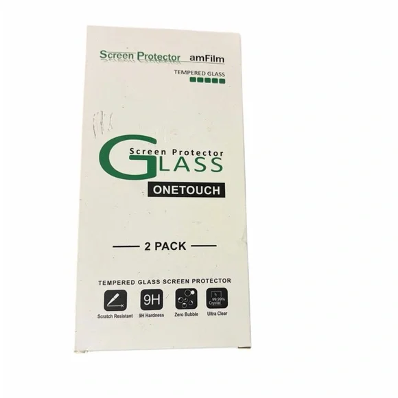 amFilm One Touch Screen Protector 2-Pack for IPhone 14 Pro NIB