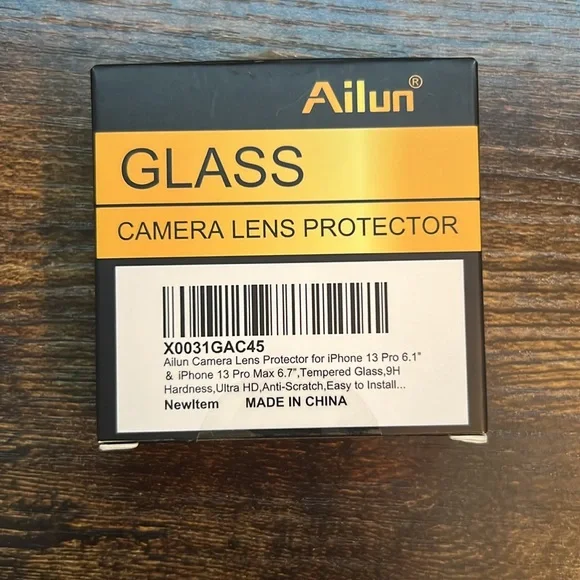 Glass iPhone 13 Pro Max Lens Protection