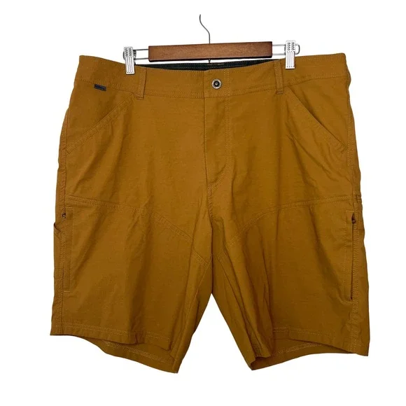 Kuhl‎ Mens Renegade Shorts Hiking Lightweight Utility Travel Outdoor Khaki Sz 40
