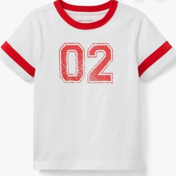 Janie and Jack The Athletic Tee - Size 7 - NWT