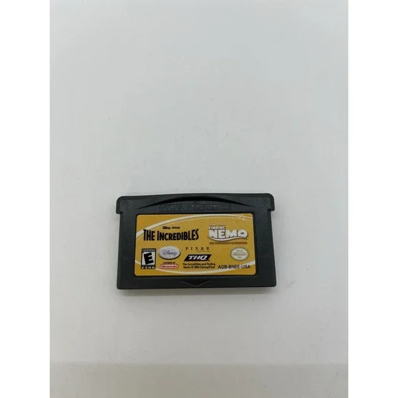 The Incredibles & Finding Nemo: Double Pack Nintendo Game Boy Advance GBA