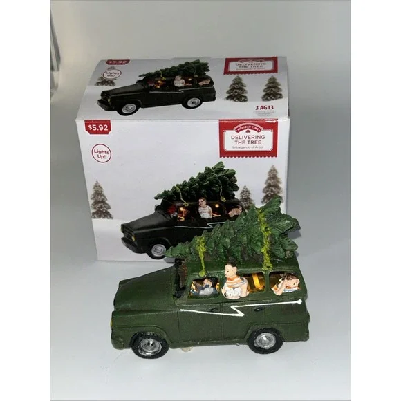 Holiday Time Delivering The Tree 3AG13 Boxed Lights Up Tested And Working