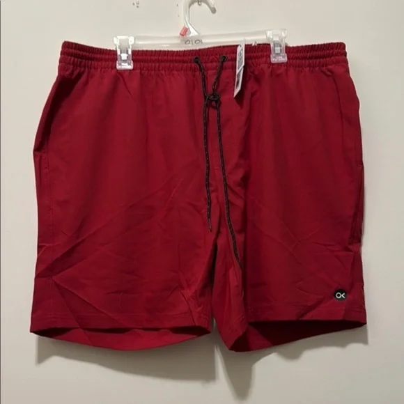 New Outerknown Crimson Swim Trunks
