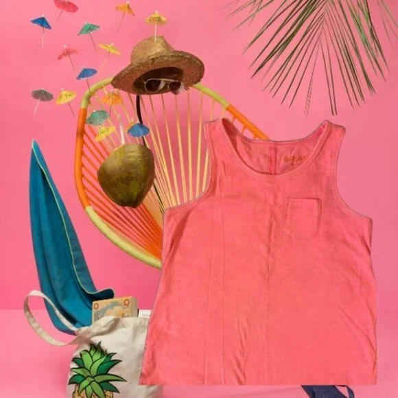 Cat & Jack Pink Tank Top