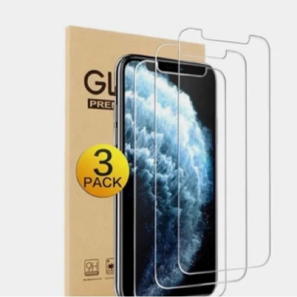 Pack 3 Tempered Glass Phone Screen Protector for iPhone 16