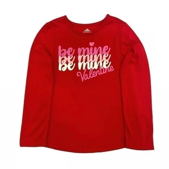 NWT. WAY TO CELEBRATE Toddler Shirt with 'Be Mine' Print