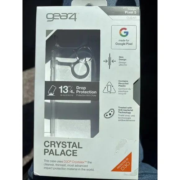 Gear4‎ Crystal Palace Cell Phone Case for Google Pixel 5 CLEAR D30