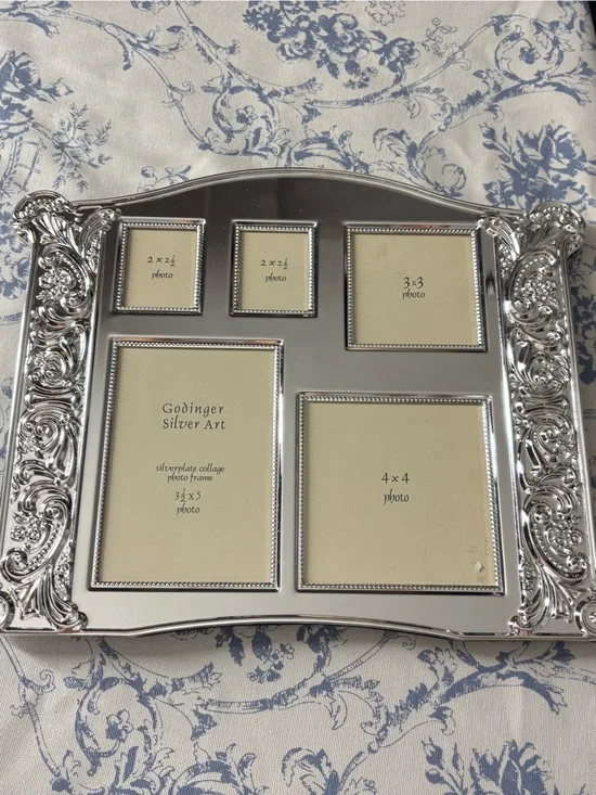 Godinger Silver Ornate Multi-Opening Photo Frame