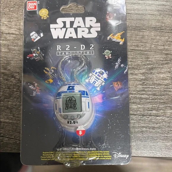 Star Wars R2-D2 Tamagotchi - White and Blue