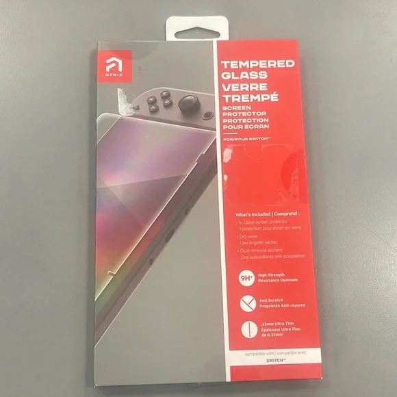 Tempered Glass Screen Protector ( Switch Only)