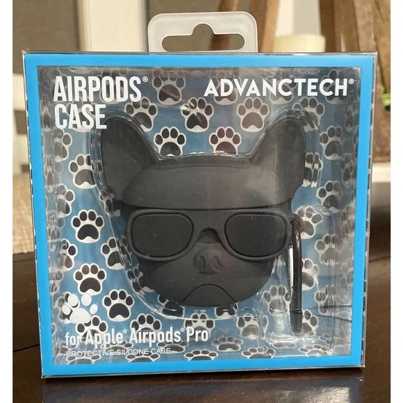 French Bulldog Apple Airpods Case ADVANCTECH Frenchie Boston Dog Terrier iPod