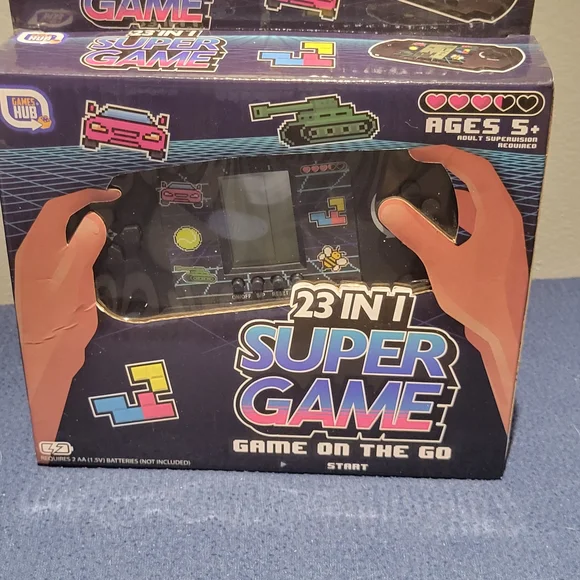 23-in-1 Super Game Console - Black
