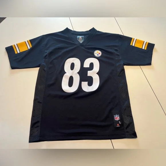 Pittsburgh Steelers Earl Miller 83 NFL youth large jersey Tight End retired