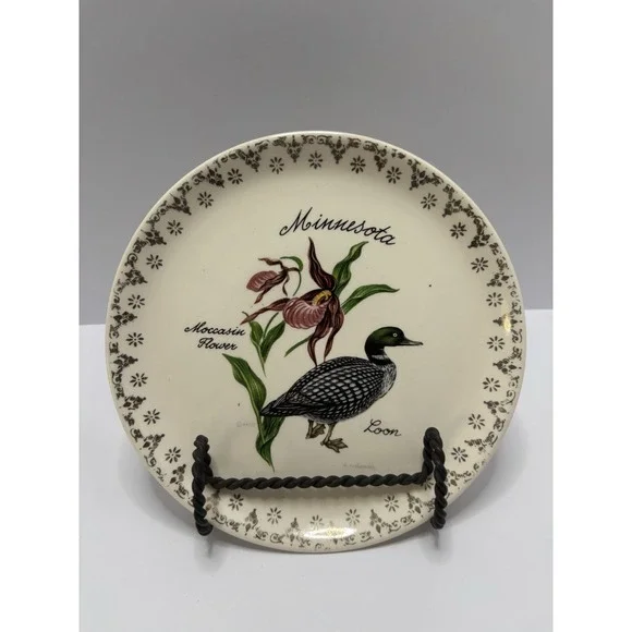 Mallard Duck Wall‎ Plate Decor Minnesota Cottage Core Cabin