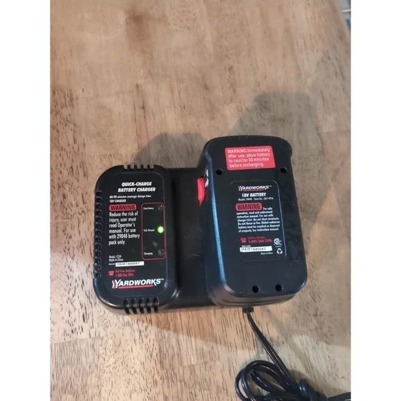 Yardworks‎ 18v Battery And Charger
