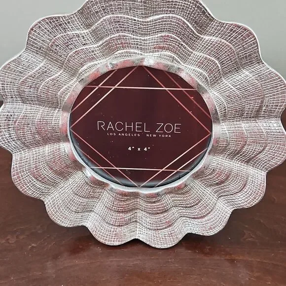 Rachel Zoe Silver Textured Frame