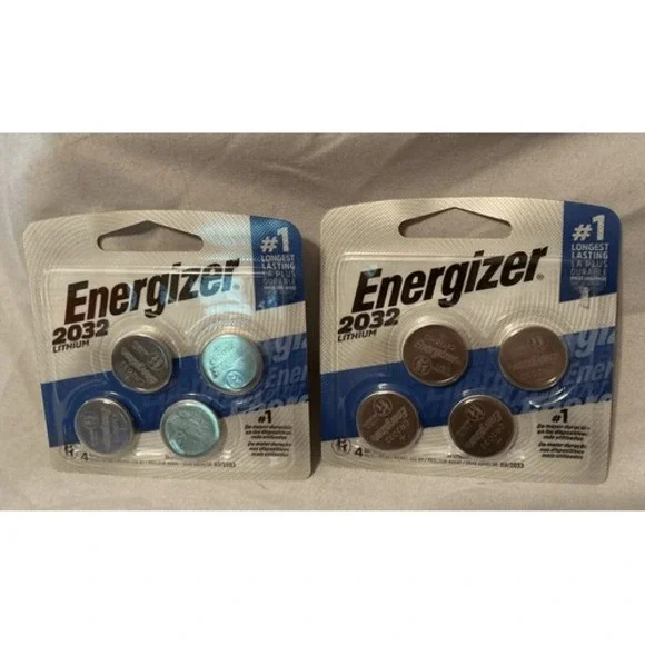 Energizer 2032 Lithium Coin‎ Batteries 2 packs (Expire2033)