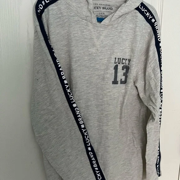 Boys Long sleeve top, size Large, lucky brand, NEW but no tags
