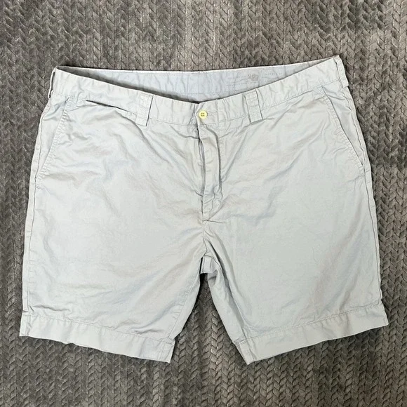Polo Ralph Lauren Chino Shorts Men's Size 40 Light Blue Pima Cotton Blend