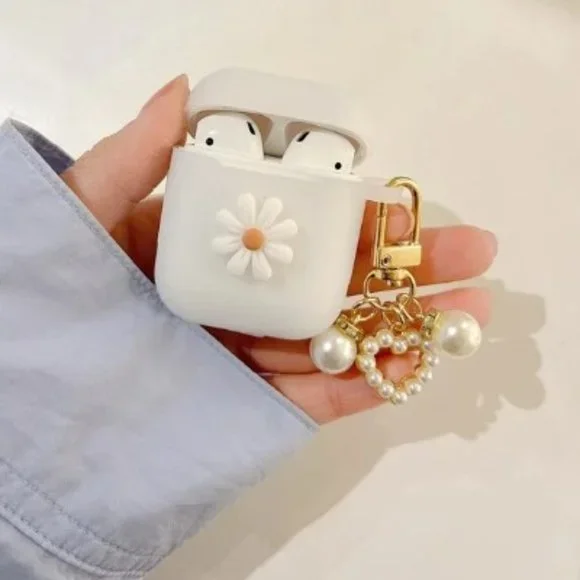 Daisy Pattern AirPods Case‎