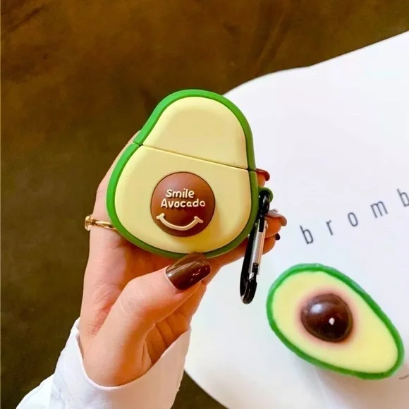 Smile AVOCADO Silicone 3D airPod Case