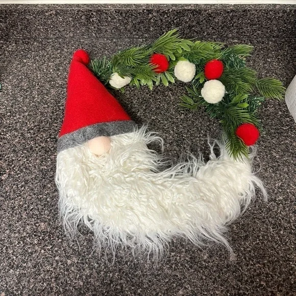 Christmas Gnome Light Up Wreath