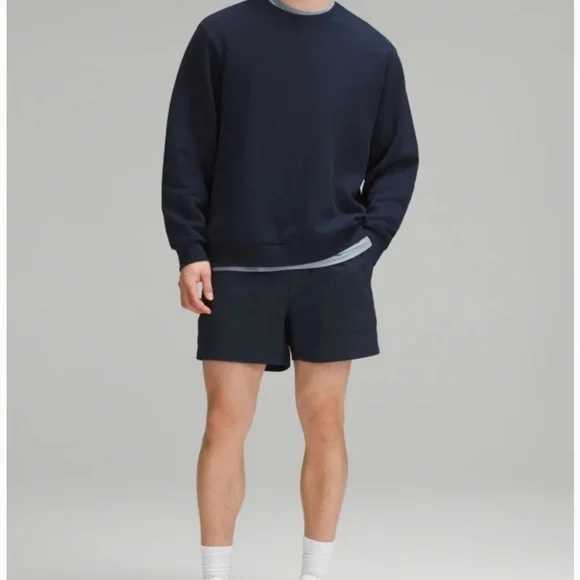 lululemon athletica bowline Dark Navy Athletic Shorts L