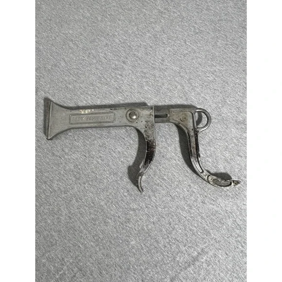 Vintage Lady Josephine Cast Aluminum Shoe Holder Shine Polisher Stretcher
