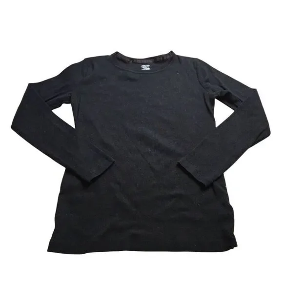 Cherokee longsleeve black shirt L
